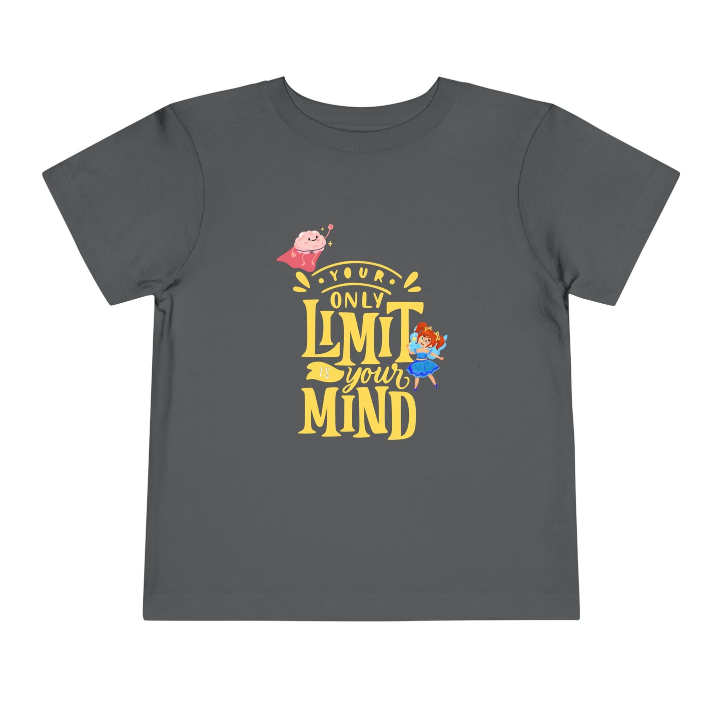 Toddler Your Only Limit Tee – Mei-Mei Motivational Shirt for Little Dreamers