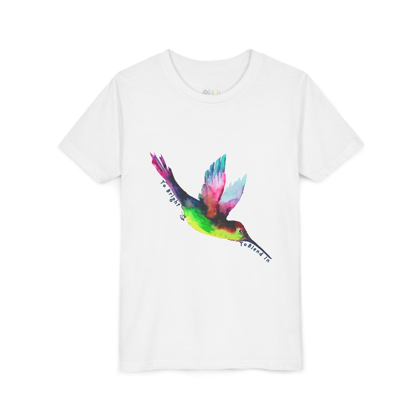 Youth Too Bright to Blend In Tee – Shine Loud, Fly Proud