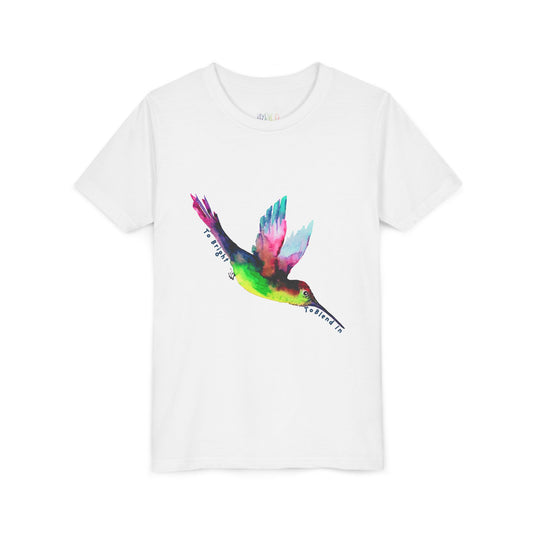 Youth Too Bright to Blend In Tee – Shine Loud, Fly Proud