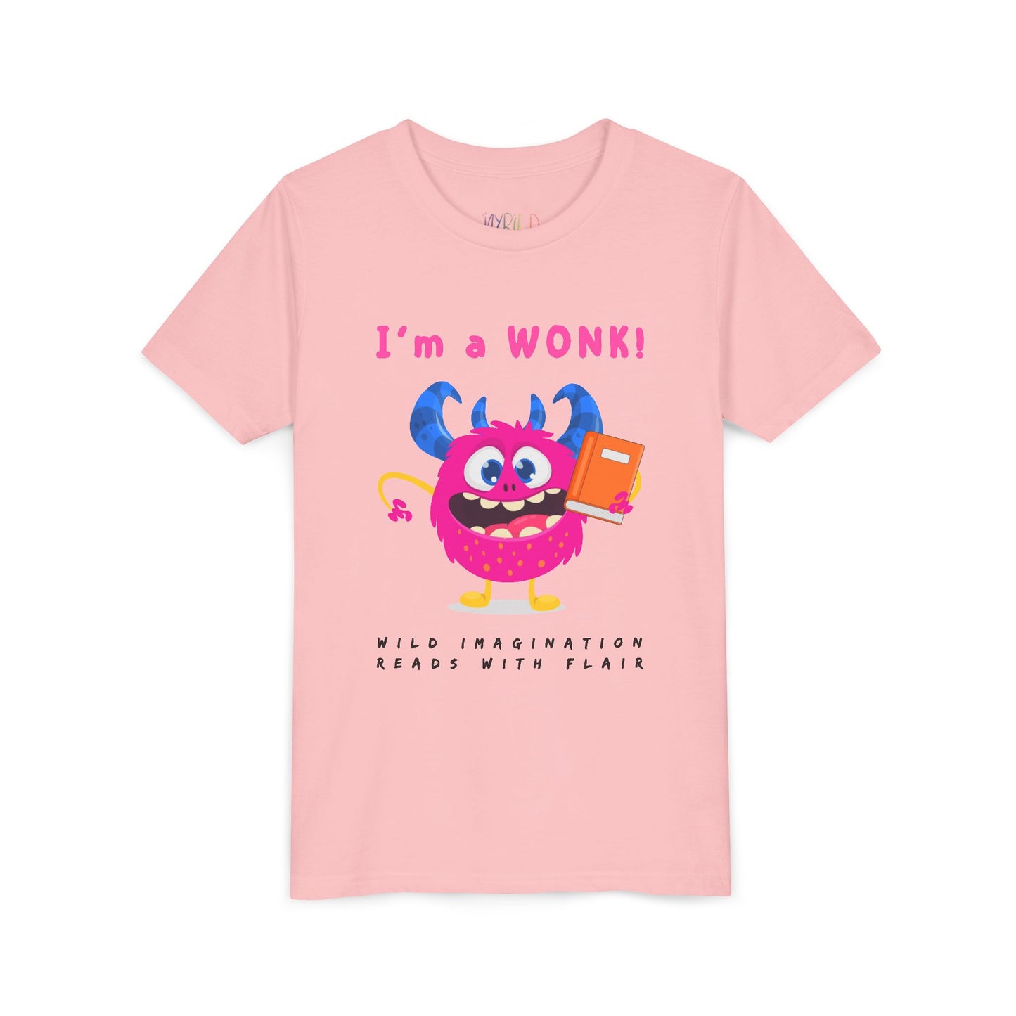 Youth I’m a WONK! Imaginative Book Lover T-Shirt