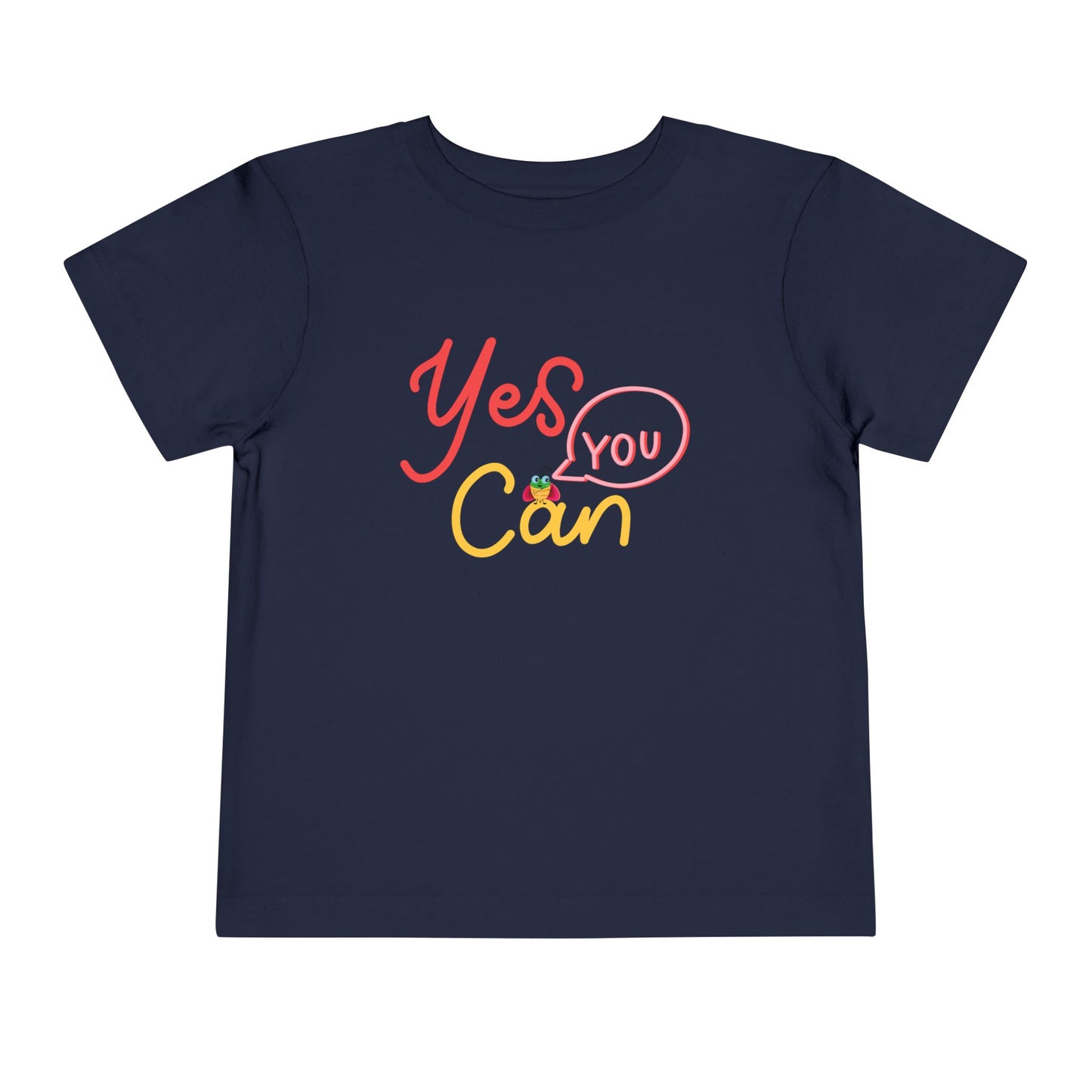Toddler Yes You Can Tee – Motivational Shirt for Brave Little Ones