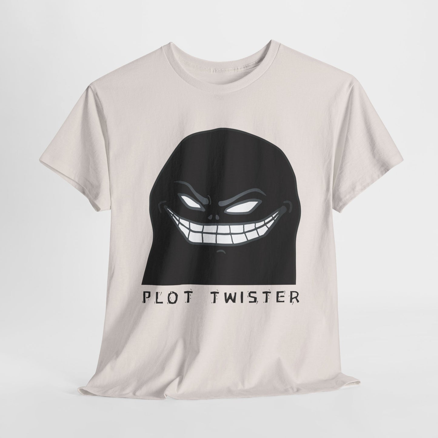 Teen/Adult Unisex Plot Twister Tee – Master of Mayhem & Cliffhangers
