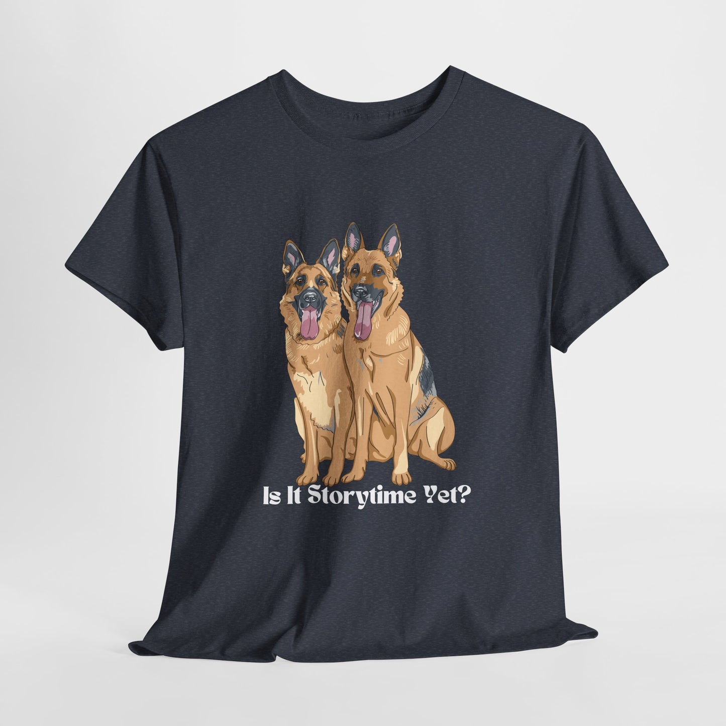 Teen/Adult Unisex Storytime Shepherds Tee – Sitting, Waiting, Listening