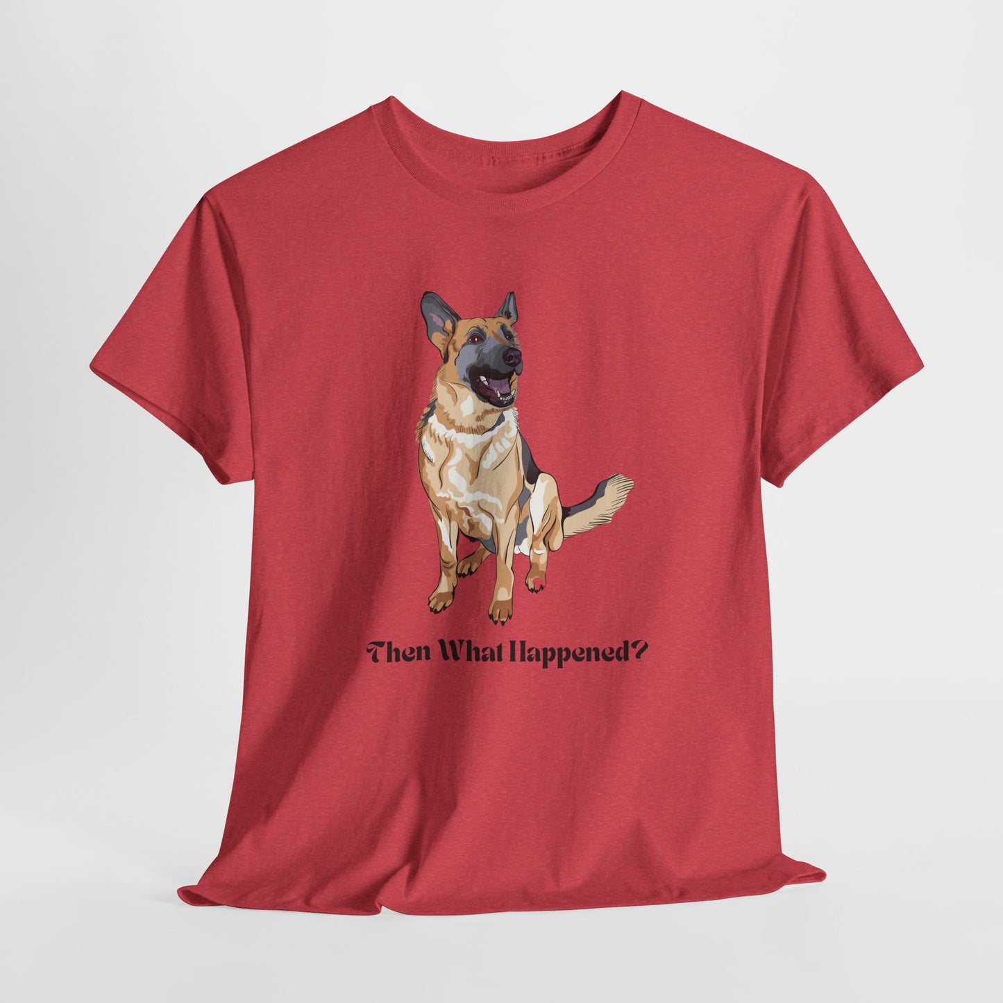 Teen/Adult Unisex Then What Happened? Tee – Loyal Listener, Page Turner