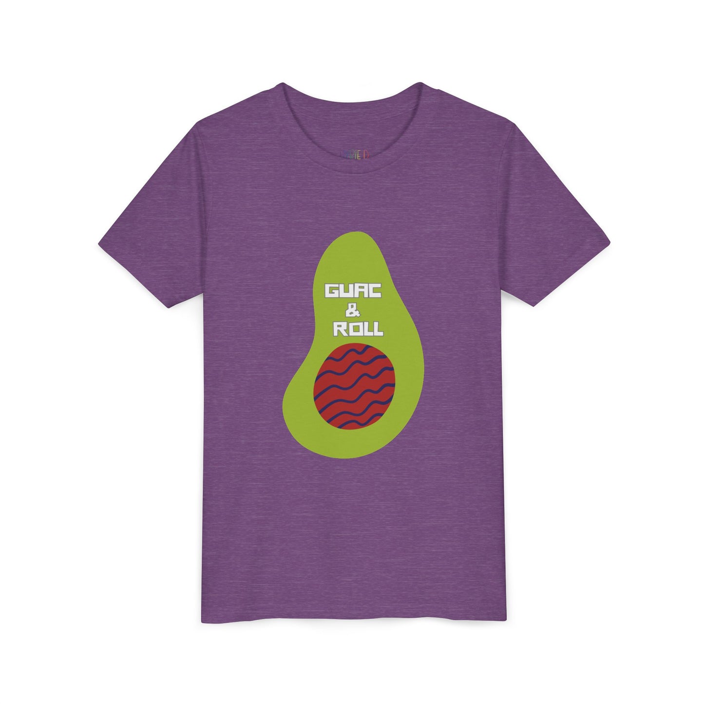 Youth Guac & Roll Tee – Funny Shirt for Foodies & Rockstars, For kids who bring the flavor and the moves