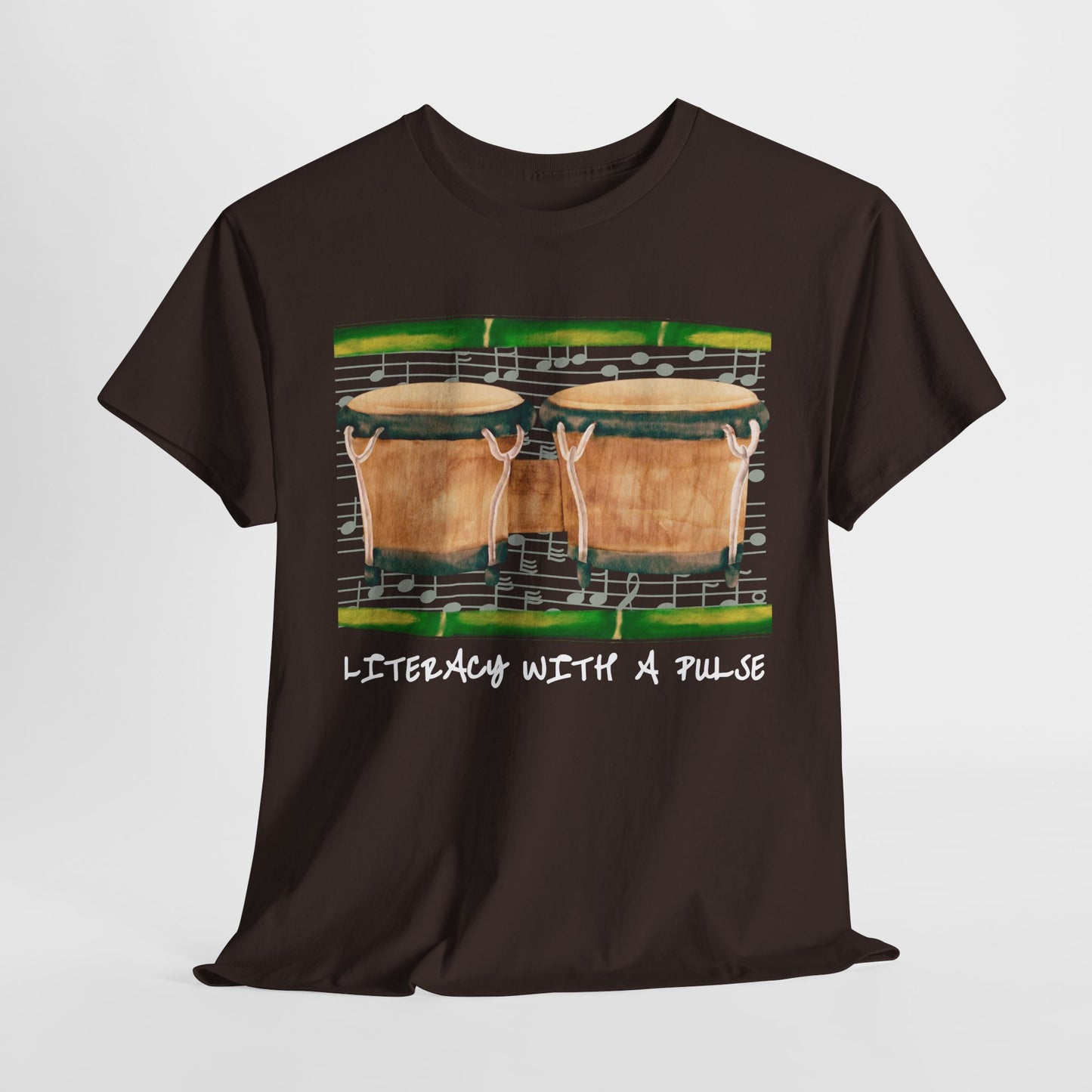 Teen/Adult Unisex Literacy with a Pulse Tee
