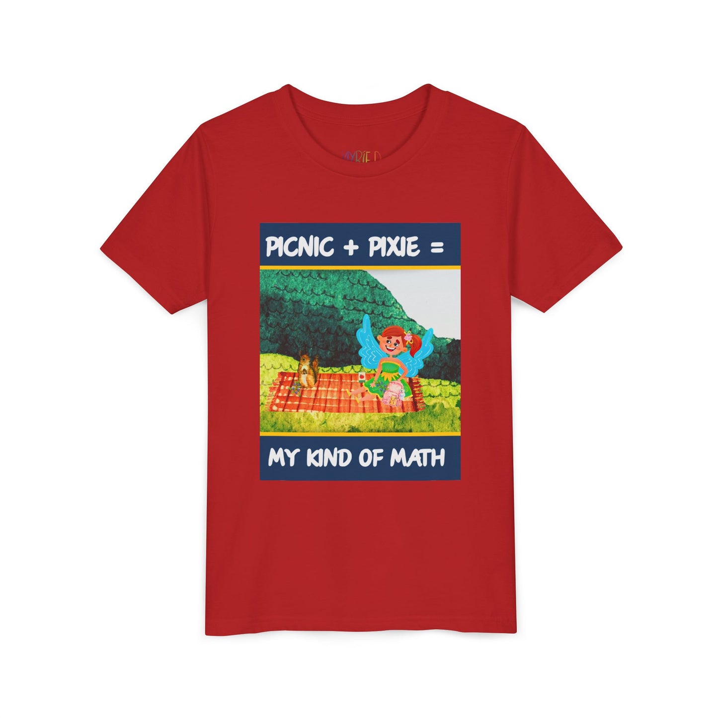 Youth Picnic + Pixie = My Kind of Math Tee – Fun Outdoor T-Shirt for Curious Kids and Creative Thinkers