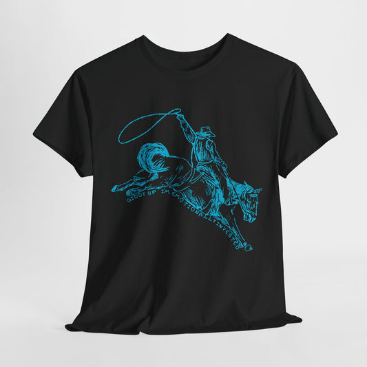 Teen/Adult Unisex Giddy Up Tee – I'm Emotionally Invested