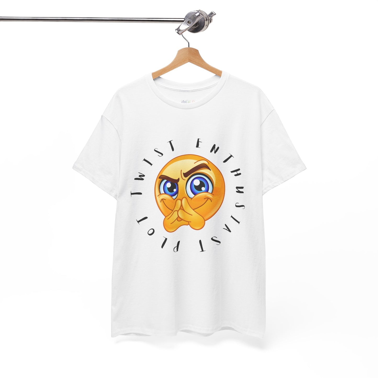 Teen/Adult Unisex Tee â€“ Plot Twist Enthusiast (Emoji Edition)