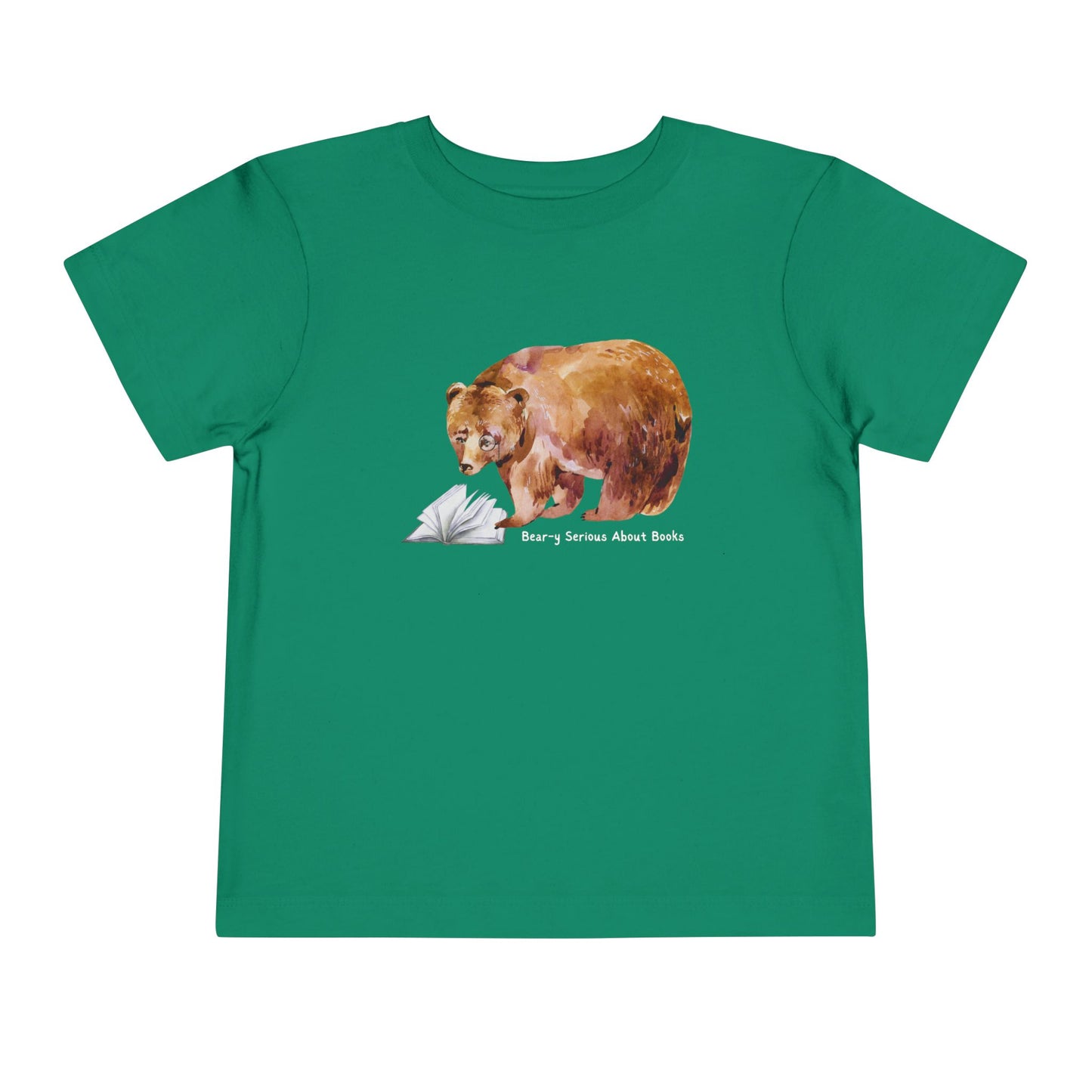 Toddler Bear-y Serious Book Tee