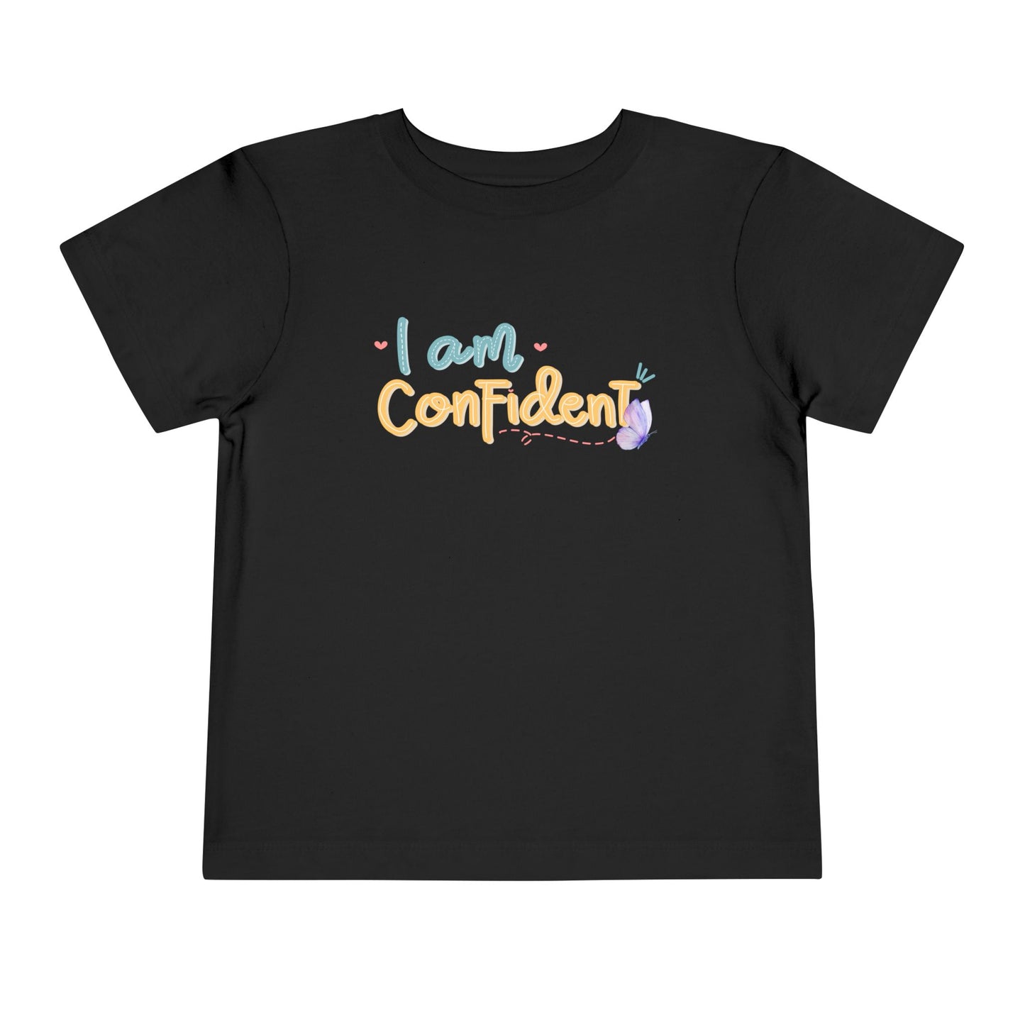 Toddler I Am Confident Tee – Empowering Affirmation Shirt for Kids