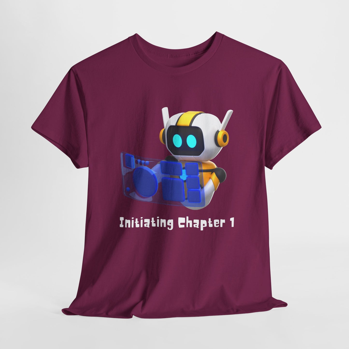 Teen/Adult Unisex Initiating Chapter 1 Tee – A Fun First Page Tee for Curious Minds