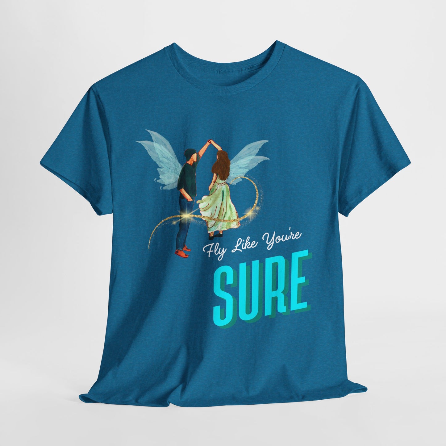 Teen/Adult Unisex Dance Like You’re Sure Tee – Confident Love Gift for Weddings, Anniversaries, Bold Romantics, & Soulmates