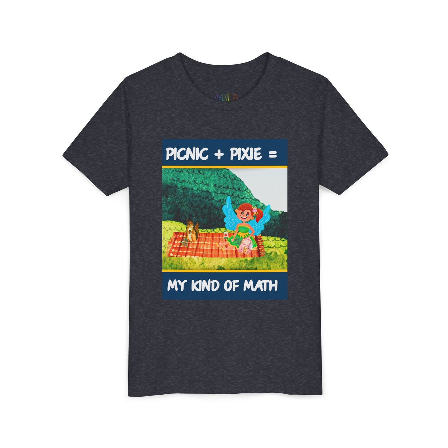Youth Picnic + Pixie = My Kind of Math Tee – Fun Outdoor T-Shirt for Curious Kids and Creative Thinkers