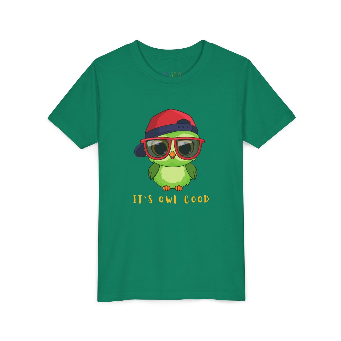 Youth It's Owl Good Tee – Funny & Cool Shirt for Kids Who Keep It Chill