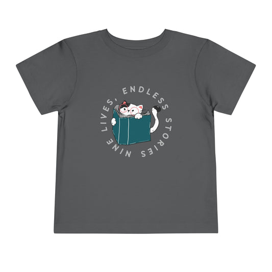 Toddler Nine Lives, Endless Stories T-Shirt