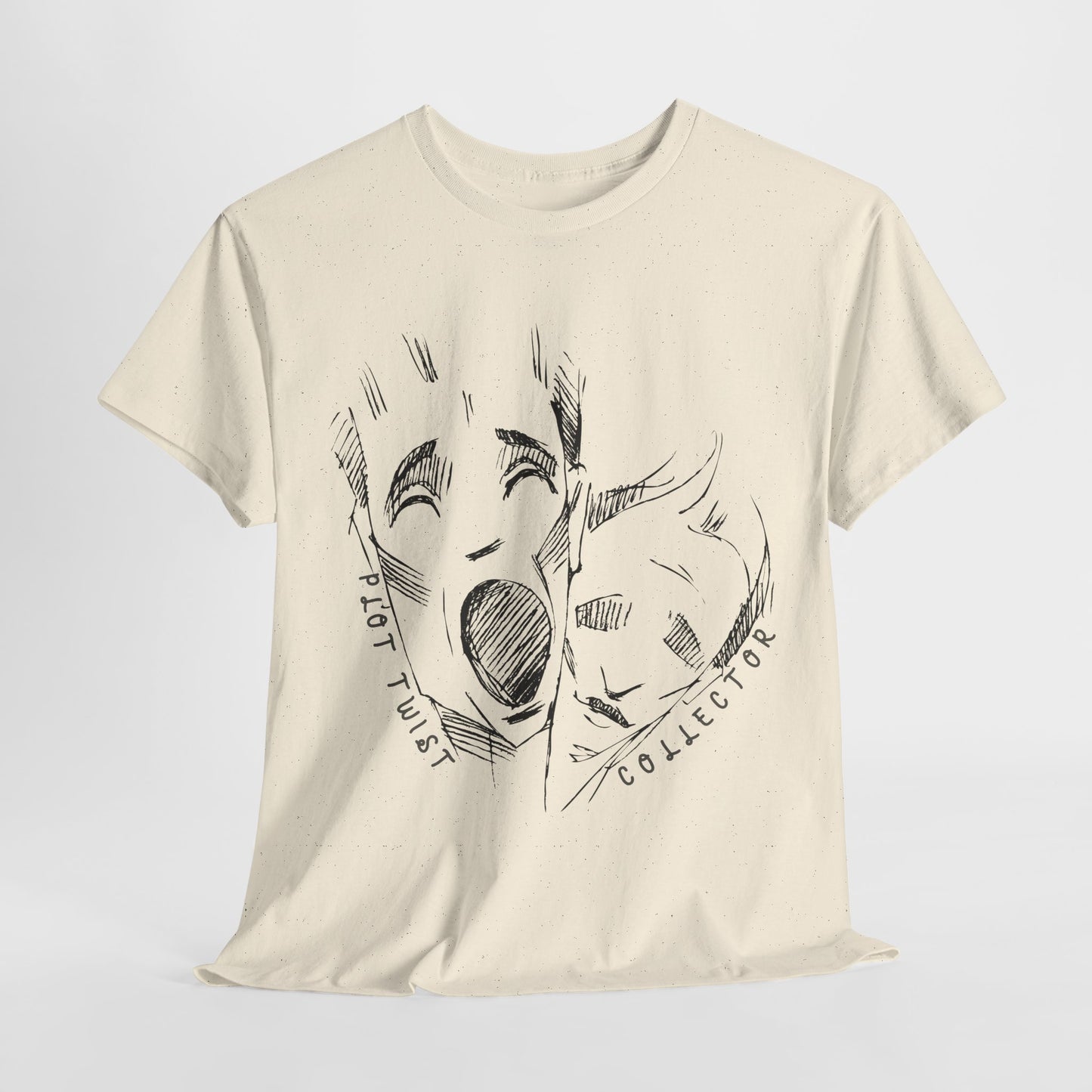 Teen/Adult Unisex Tee – Plot Twist Collector (Screaming Face Edition)