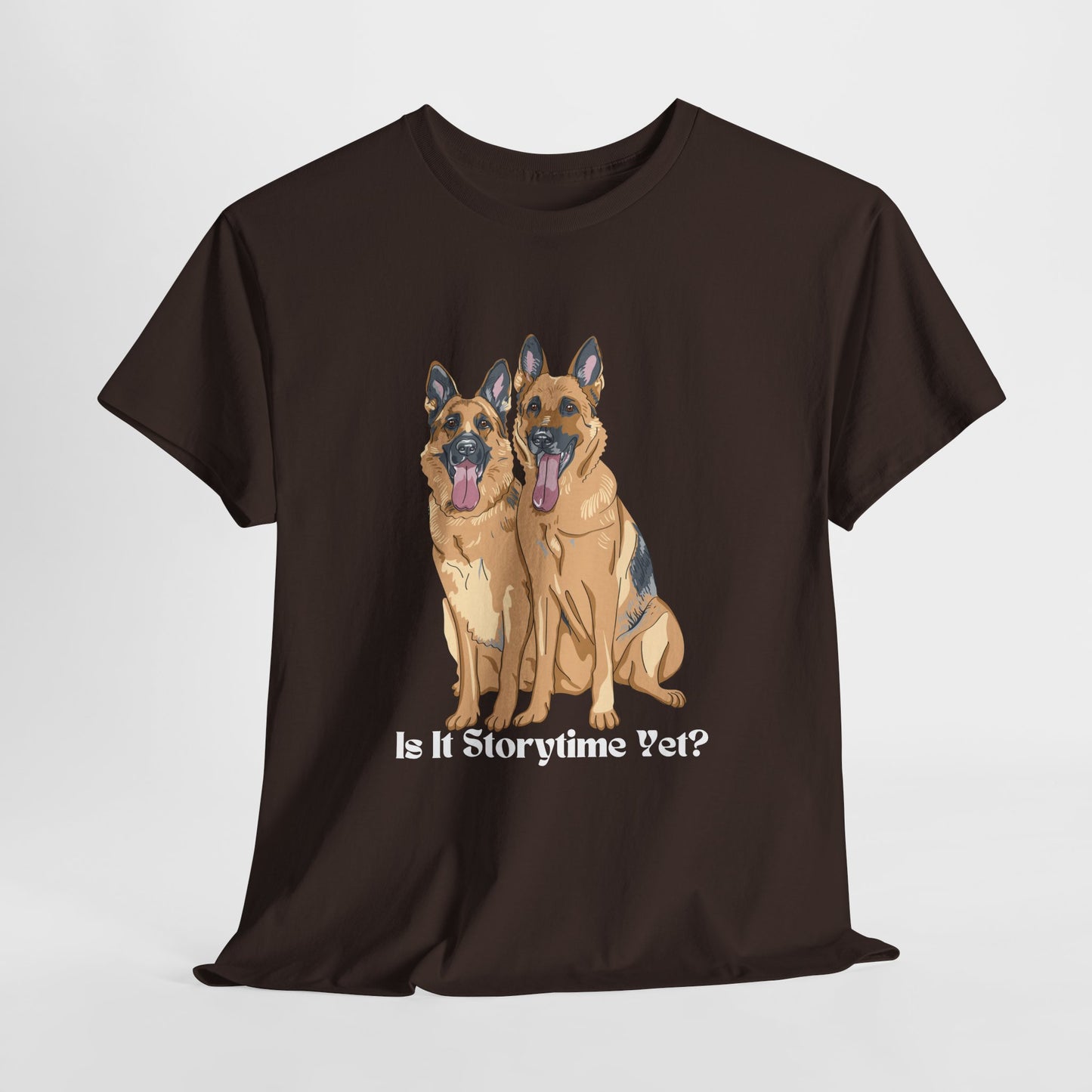 Teen/Adult Unisex Storytime Shepherds Tee – Sitting, Waiting, Listening