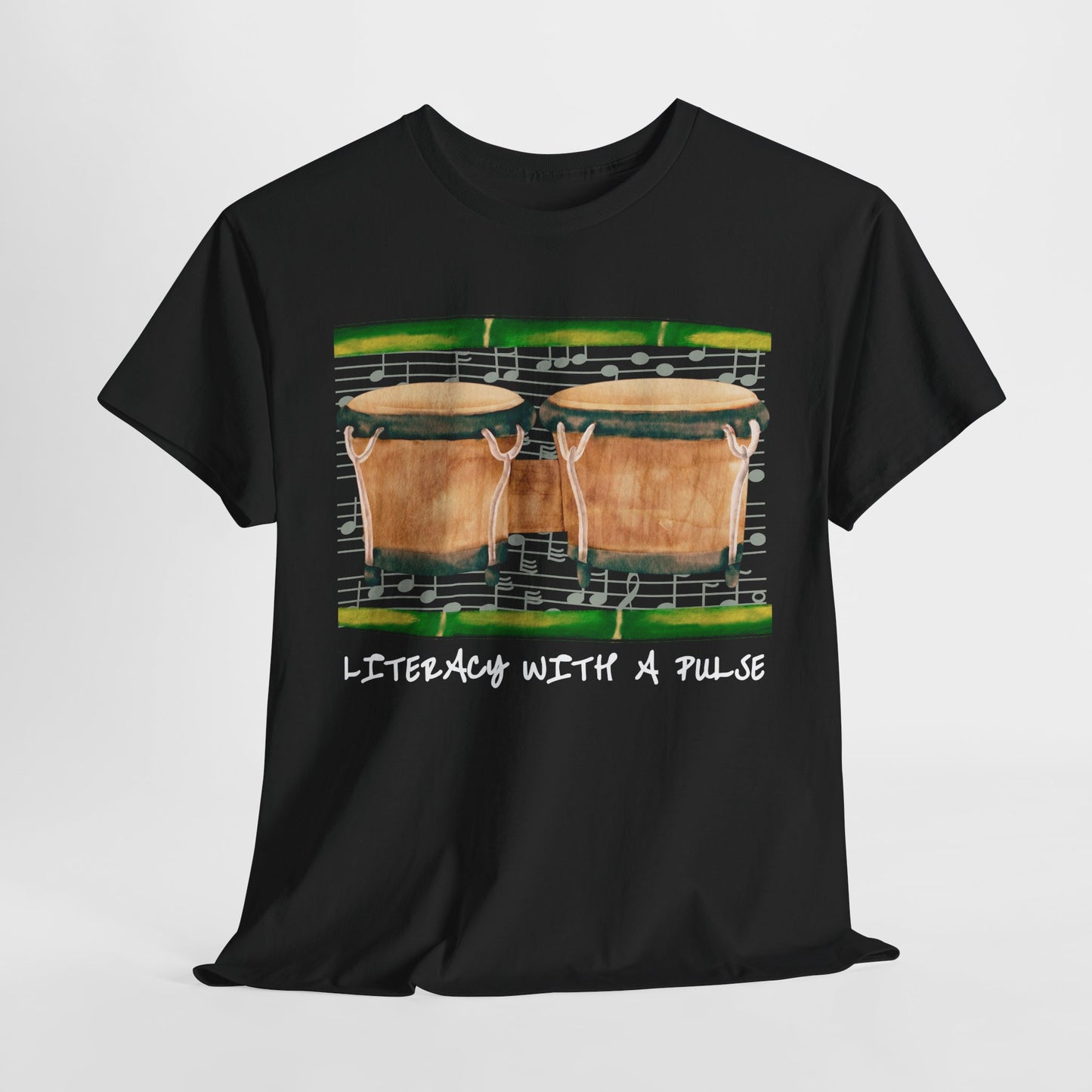 Teen/Adult Unisex Literacy with a Pulse Tee