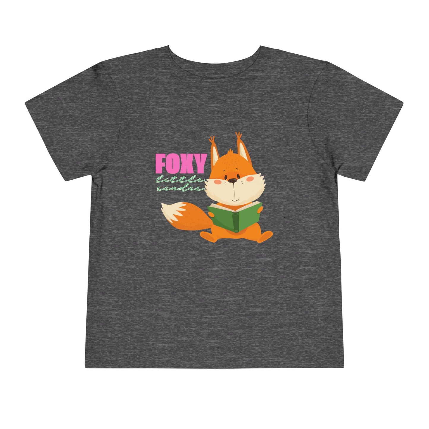 Toddler Foxy Little Reader Tee – Adorable Book-Lover Style