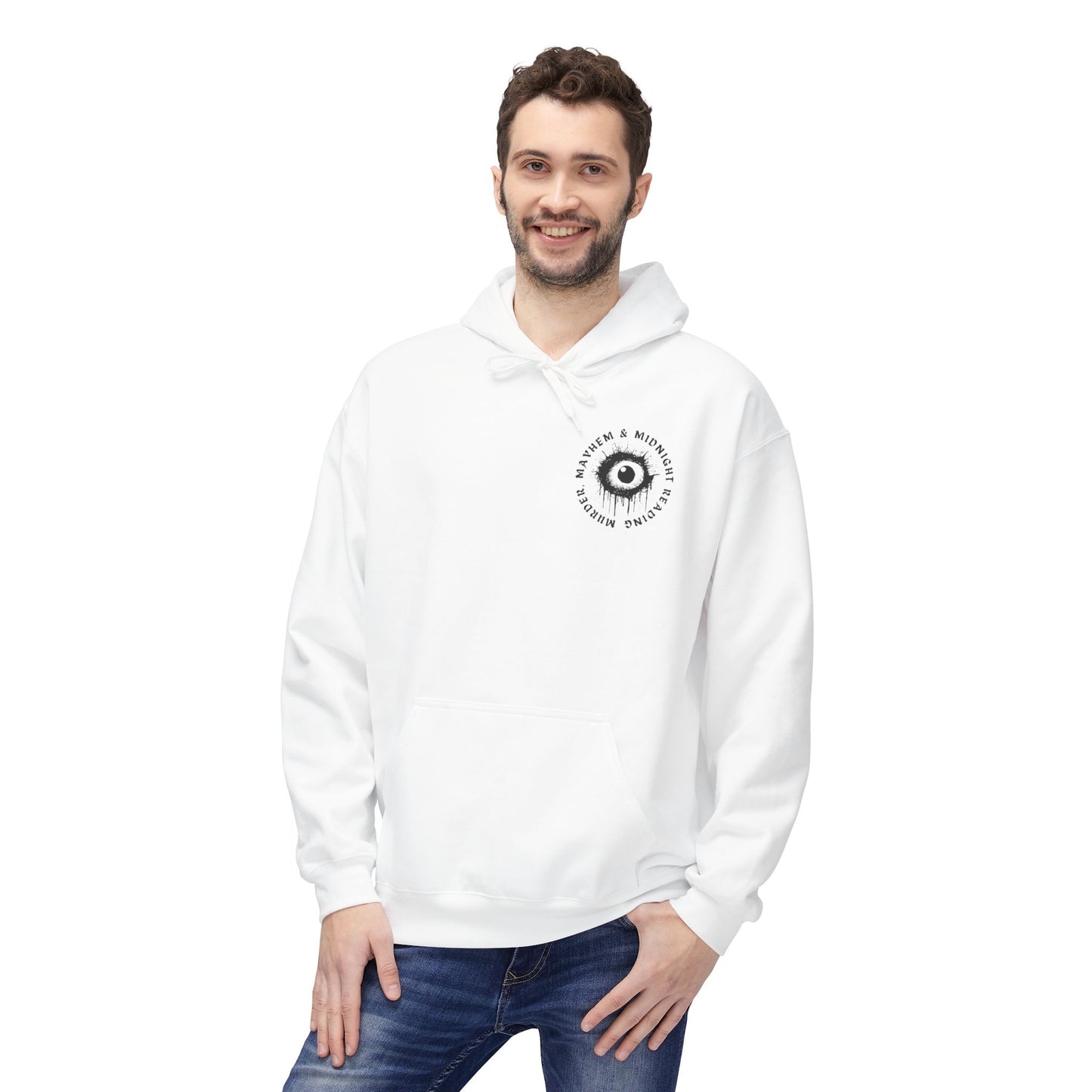 Teen/Adult Unisex Murder Mayhem & Midnight Reading Hoodie