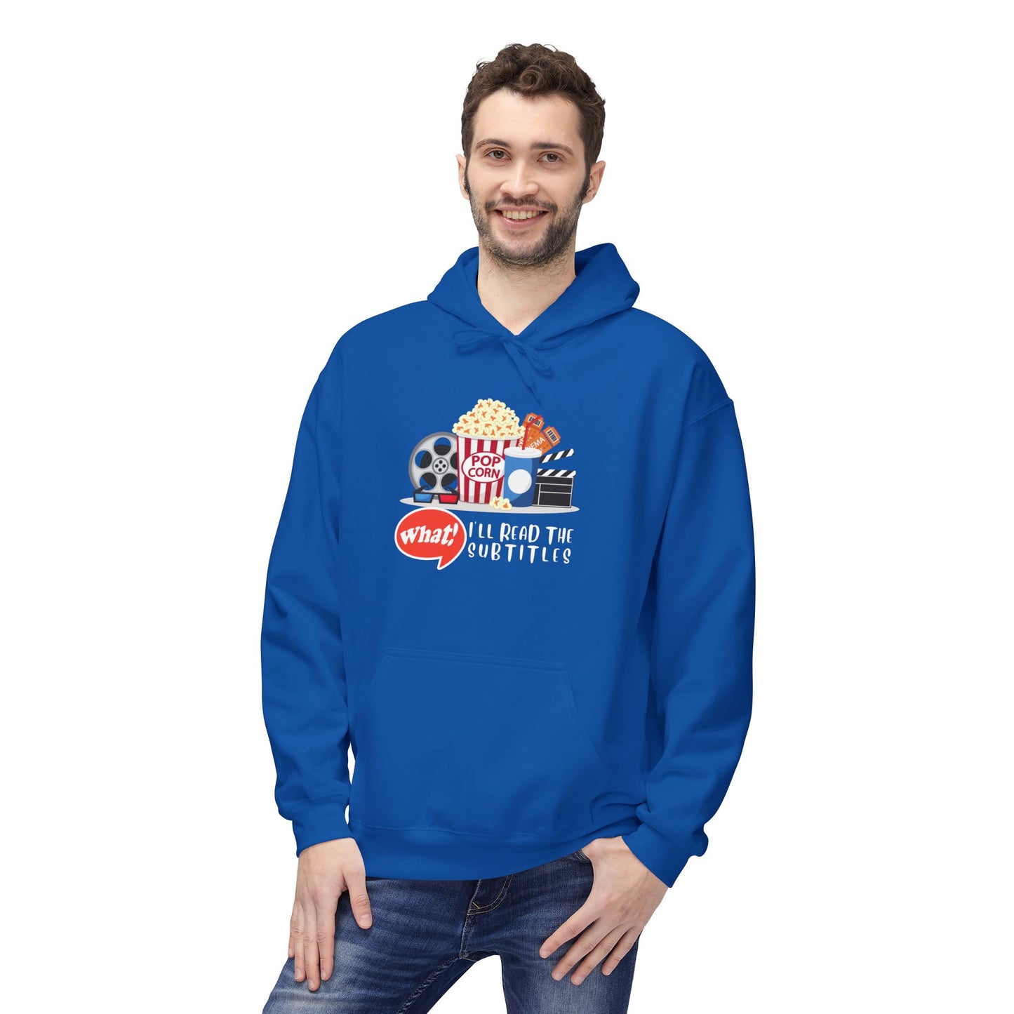 Teen/Adult Unisex Read the Subtitles Hoodie