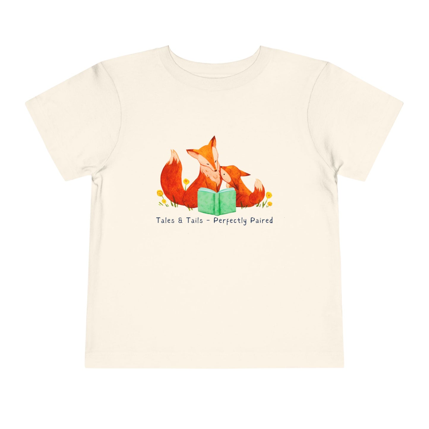 Toddler Tales & Tails Fox Tee – Matching Moments for Readers of All Ages