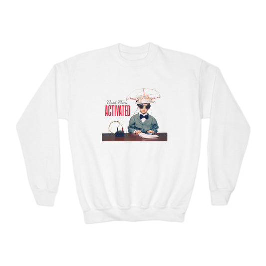 Youth Brain Power Activated Sweatshirt – Smart, Silly & Supercharged!