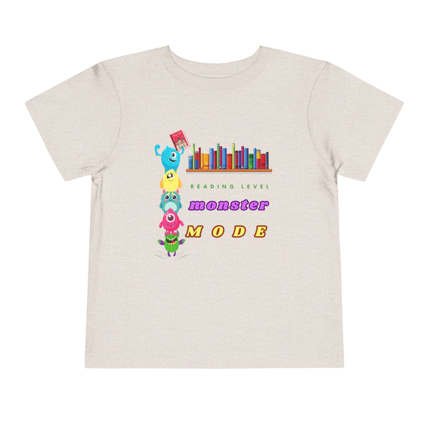 Toddler Monster Mode Reading Tee