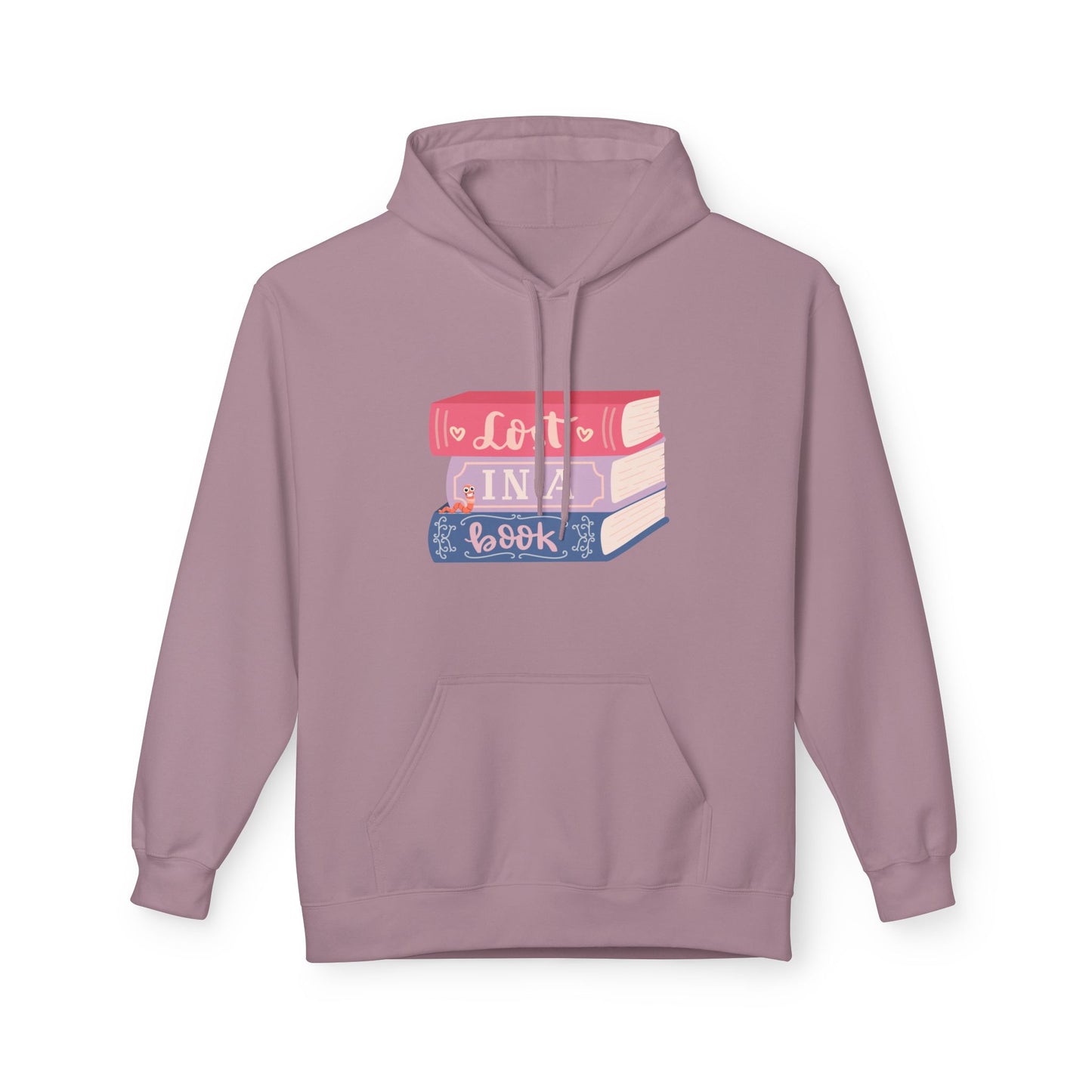 Teen/Adult Unisex Lost in a Book Stack Hoodie