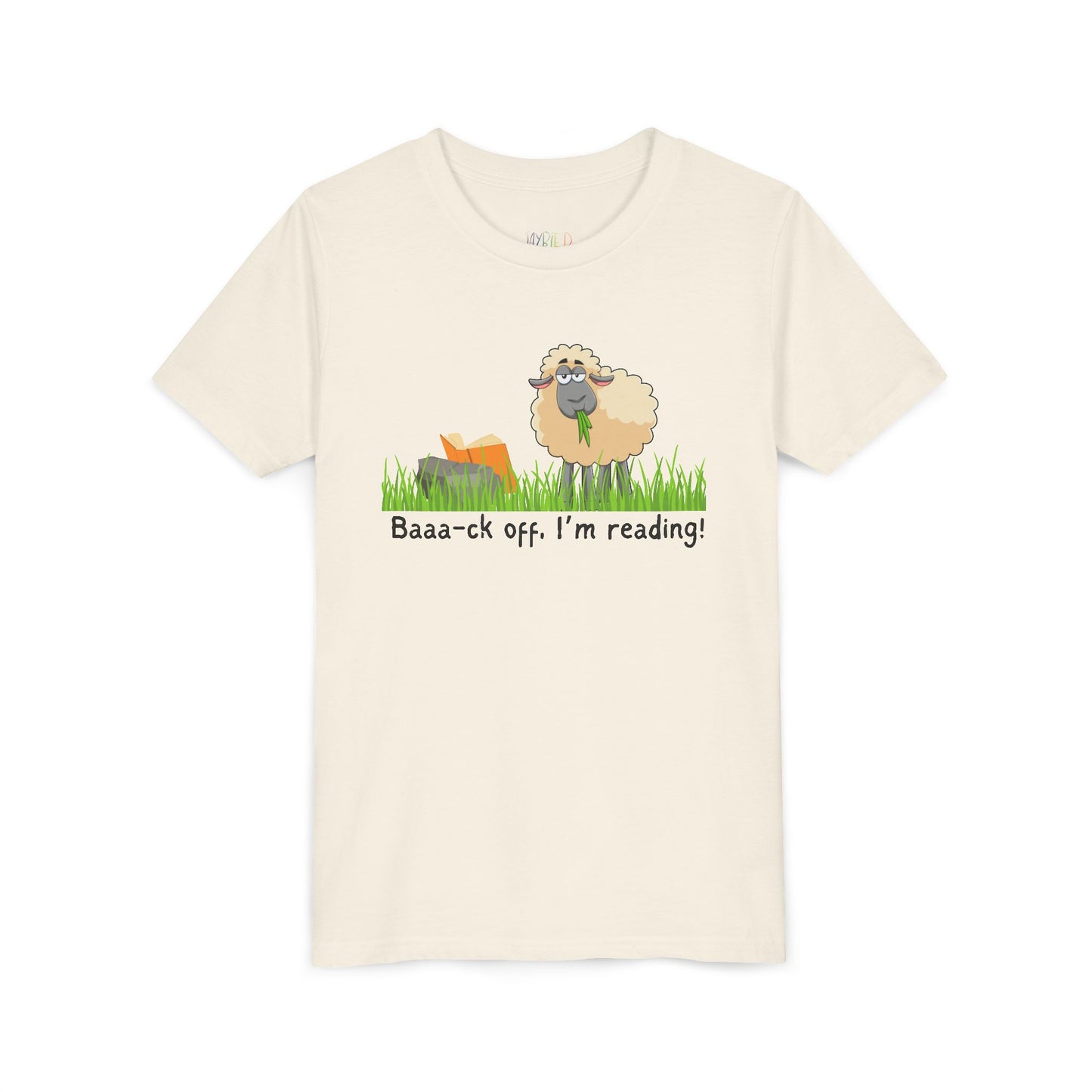 Youth Baaa-ck Off T-Shirt For Readers Who Mean Business