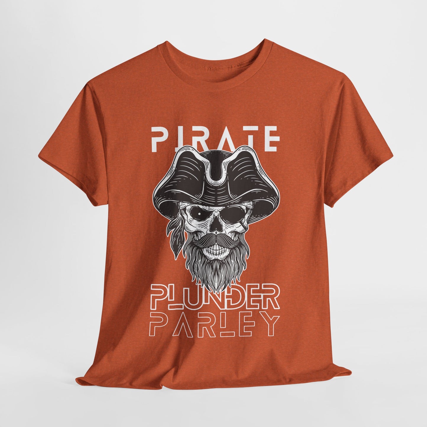 Teen/Adult Unisex “Pirate Plunder Parley” Tee – For Rogues, Rebels, and Readers