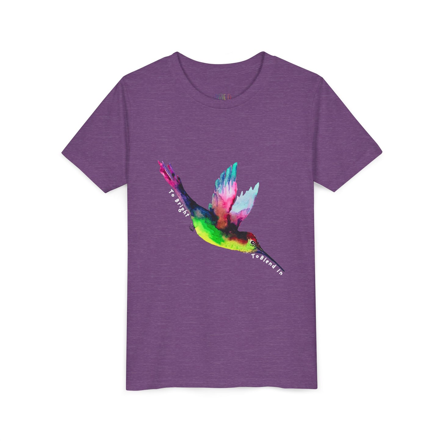 Youth Too Bright to Blend In Tee – Shine Loud, Fly Proud