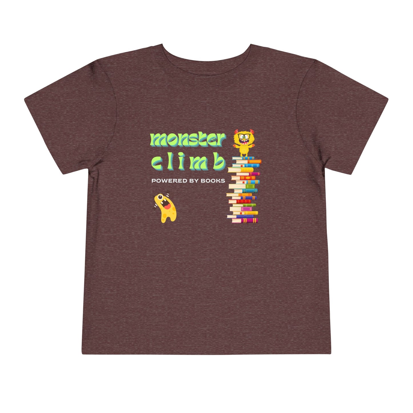 Toddler Monster Climb Book Tee