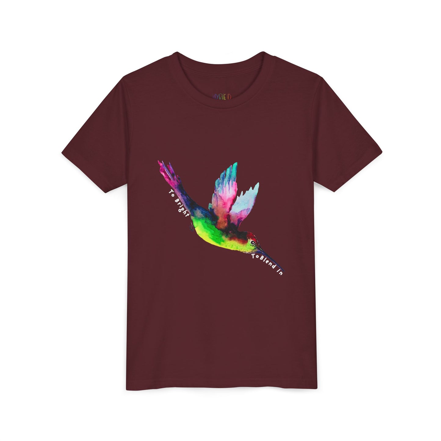 Youth Too Bright to Blend In Tee – Shine Loud, Fly Proud
