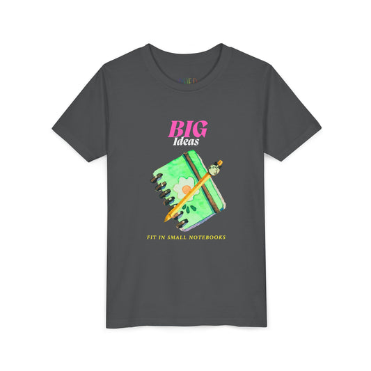 Youth Big Ideas Tee – Creative Confidence for Young Dreamers & Writers
