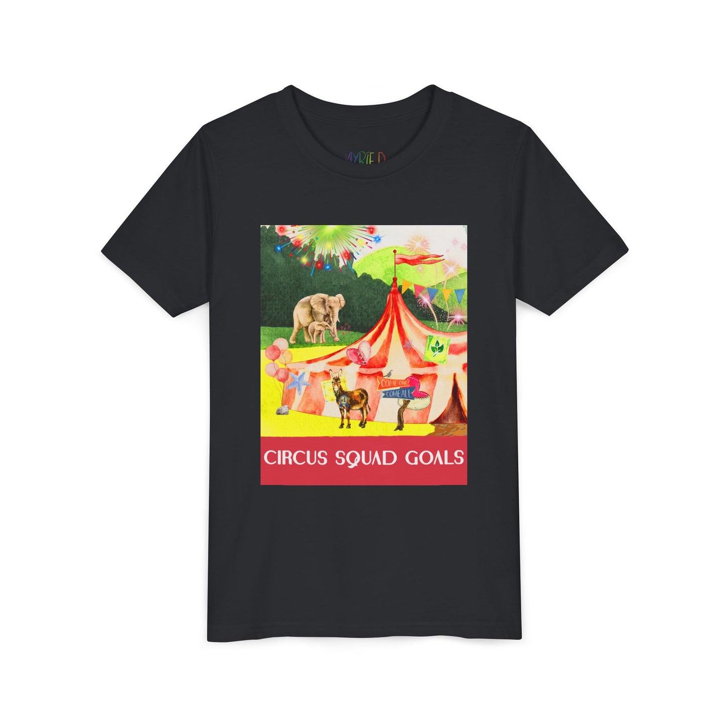 Youth Circus Squad Goals –  Celebration Tee