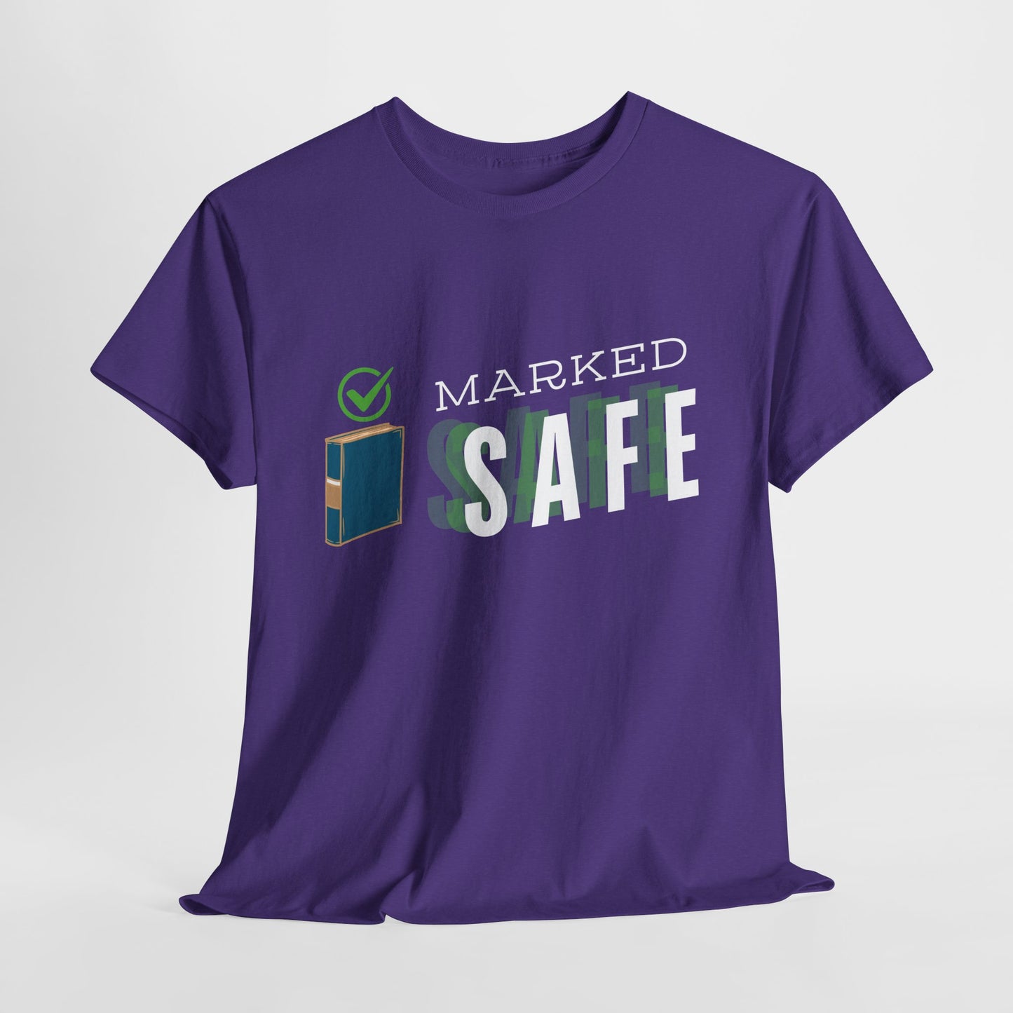 Teen/Adult Unisex Tee – Marked Safe by the Book