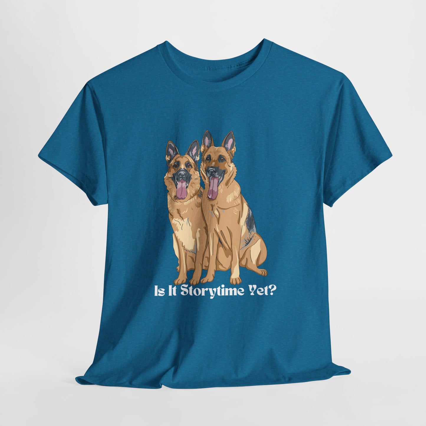 Teen/Adult Unisex Storytime Shepherds Tee – Sitting, Waiting, Listening