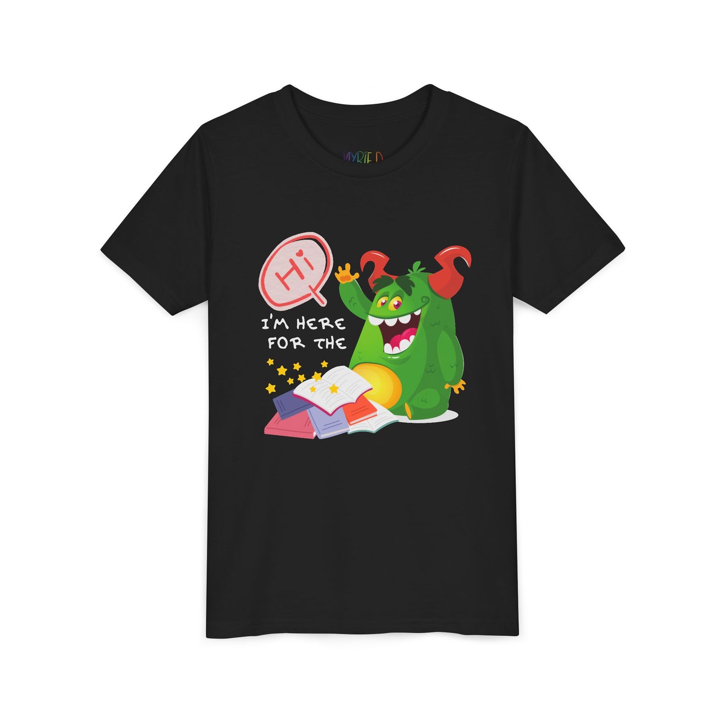 Youth Here for the Storytime Sparkles Tee