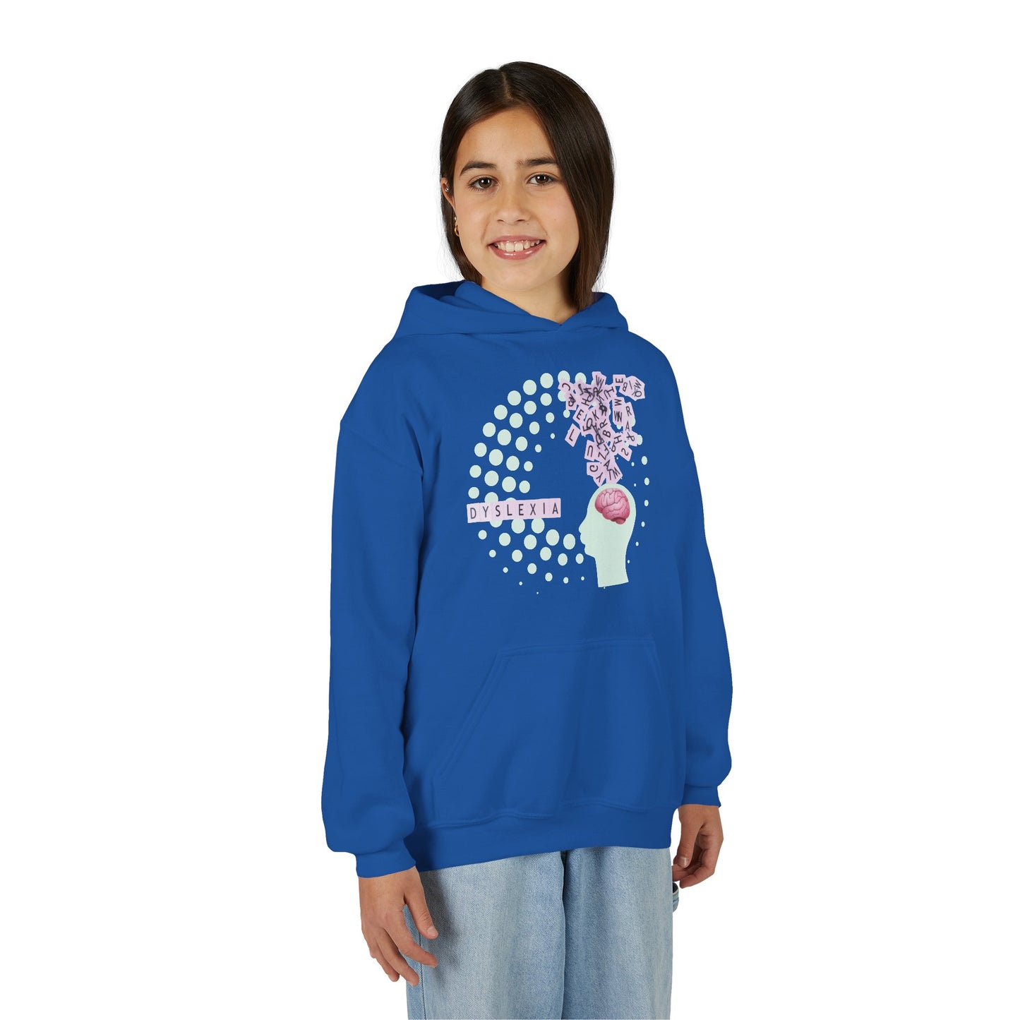 Youth Dyslexia Awareness Hoodie