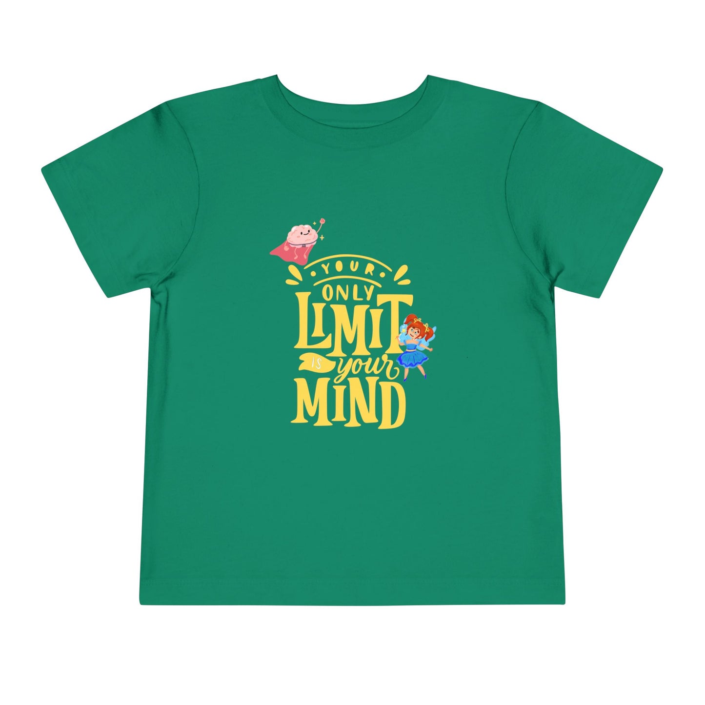 Toddler Your Only Limit Tee – Mei-Mei Motivational Shirt for Little Dreamers