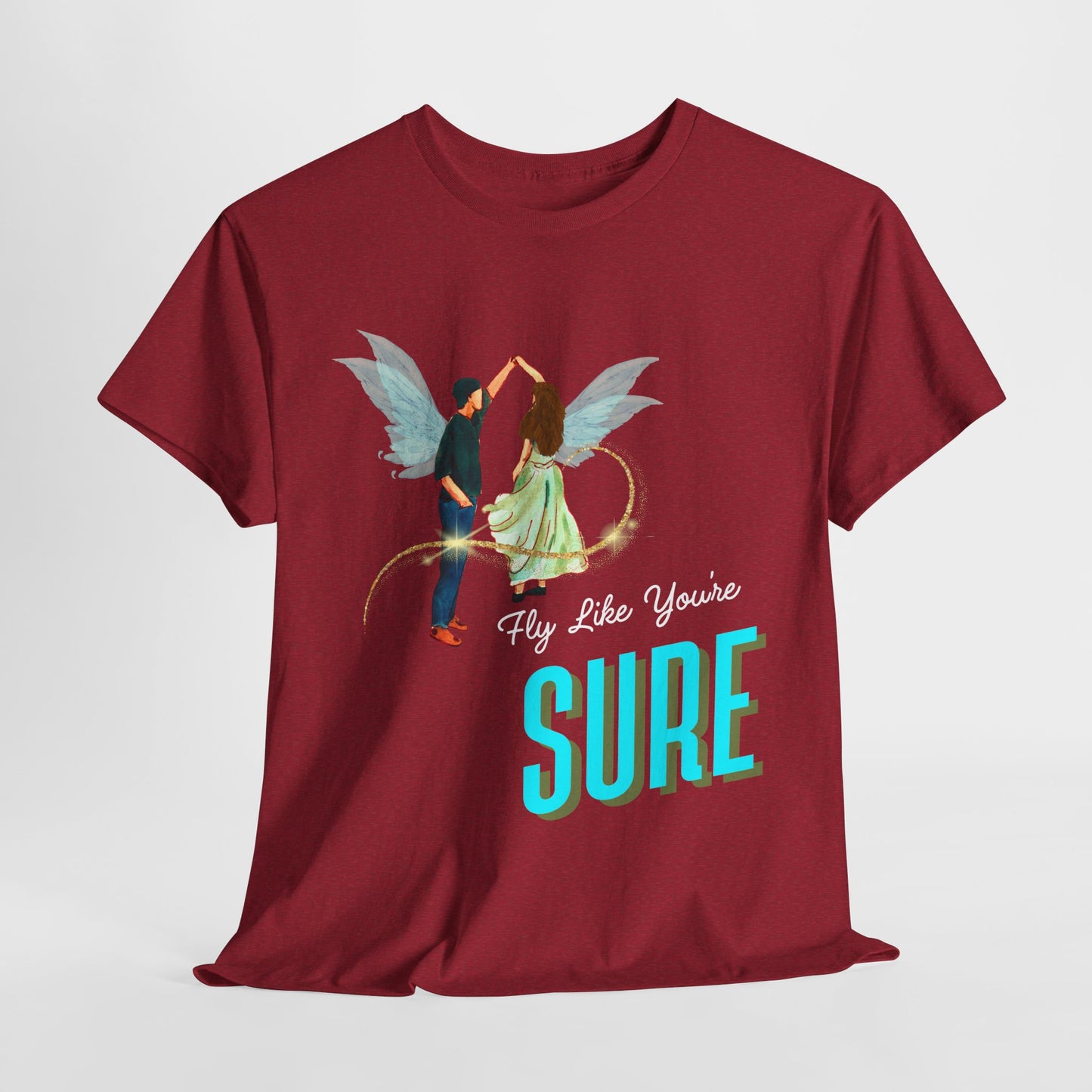 Teen/Adult Unisex Dance Like You’re Sure Tee – Confident Love Gift for Weddings, Anniversaries, Bold Romantics, & Soulmates