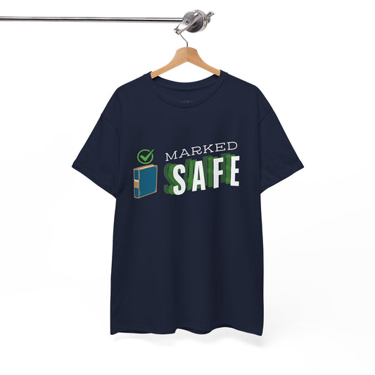 Teen/Adult Unisex Tee â€“ Marked Safe by the Book