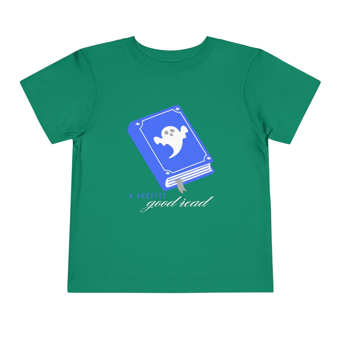 Toddler A Ghostly Good Read Tee – Spooky Cute Book Shirt for Kids