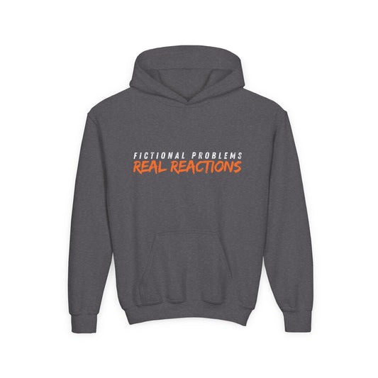 Youth Fictional Problems Hoodie – Real Reactions for Real Readers