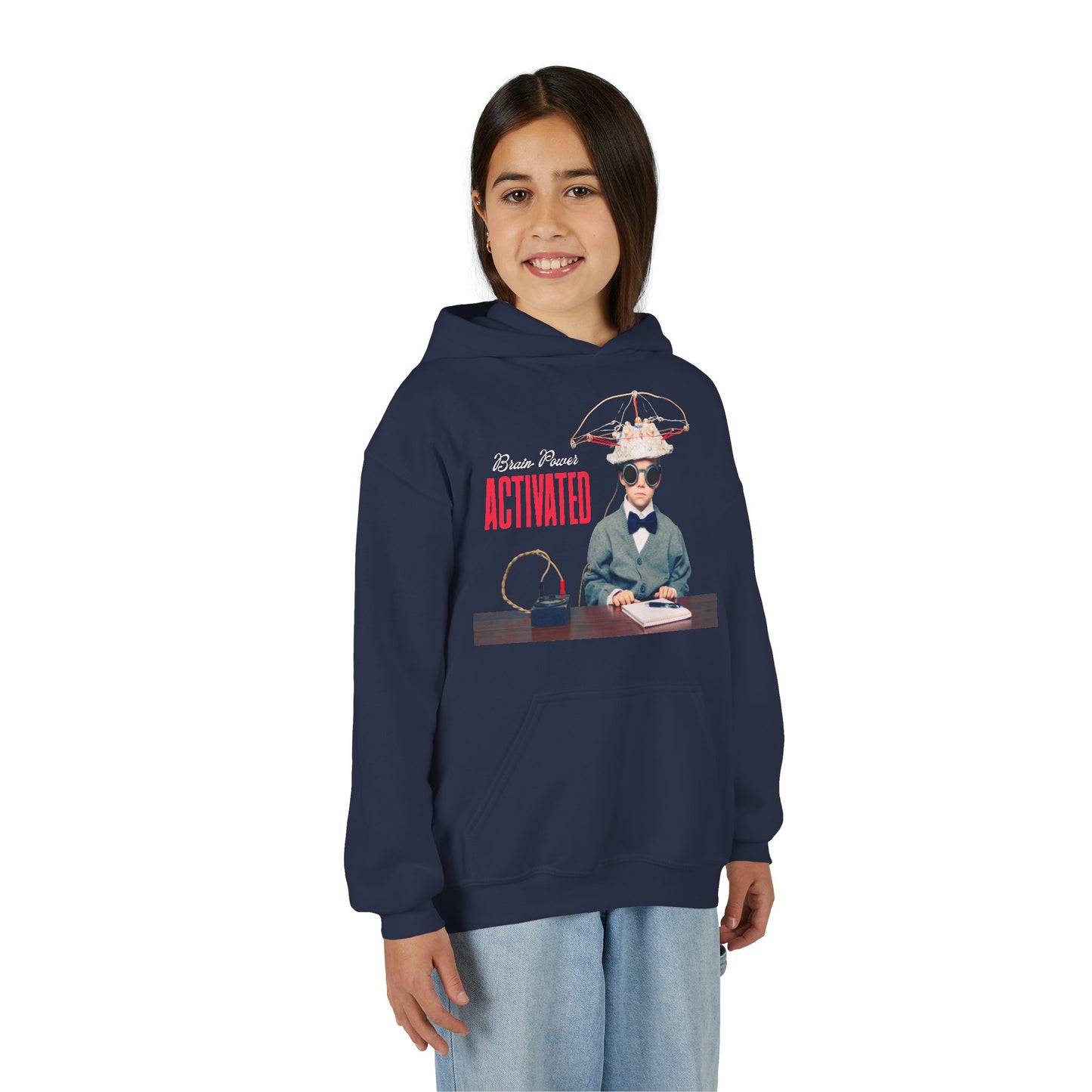 Youth Brain Power Activated Hoodie