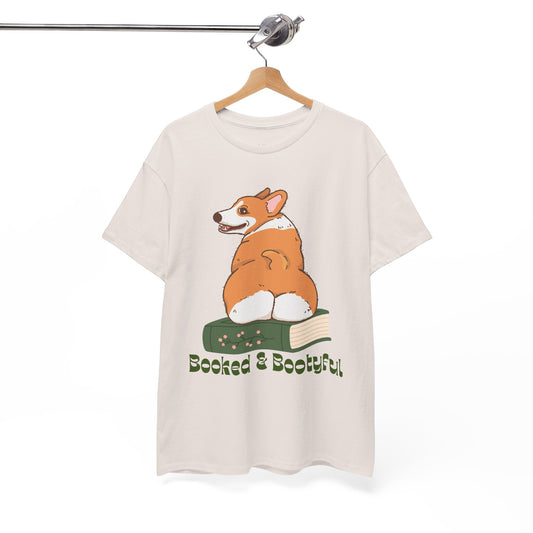 Teen/Adult Unisex Booked & Bootyful Tee Sassy, Smart, and Sitting Pretty