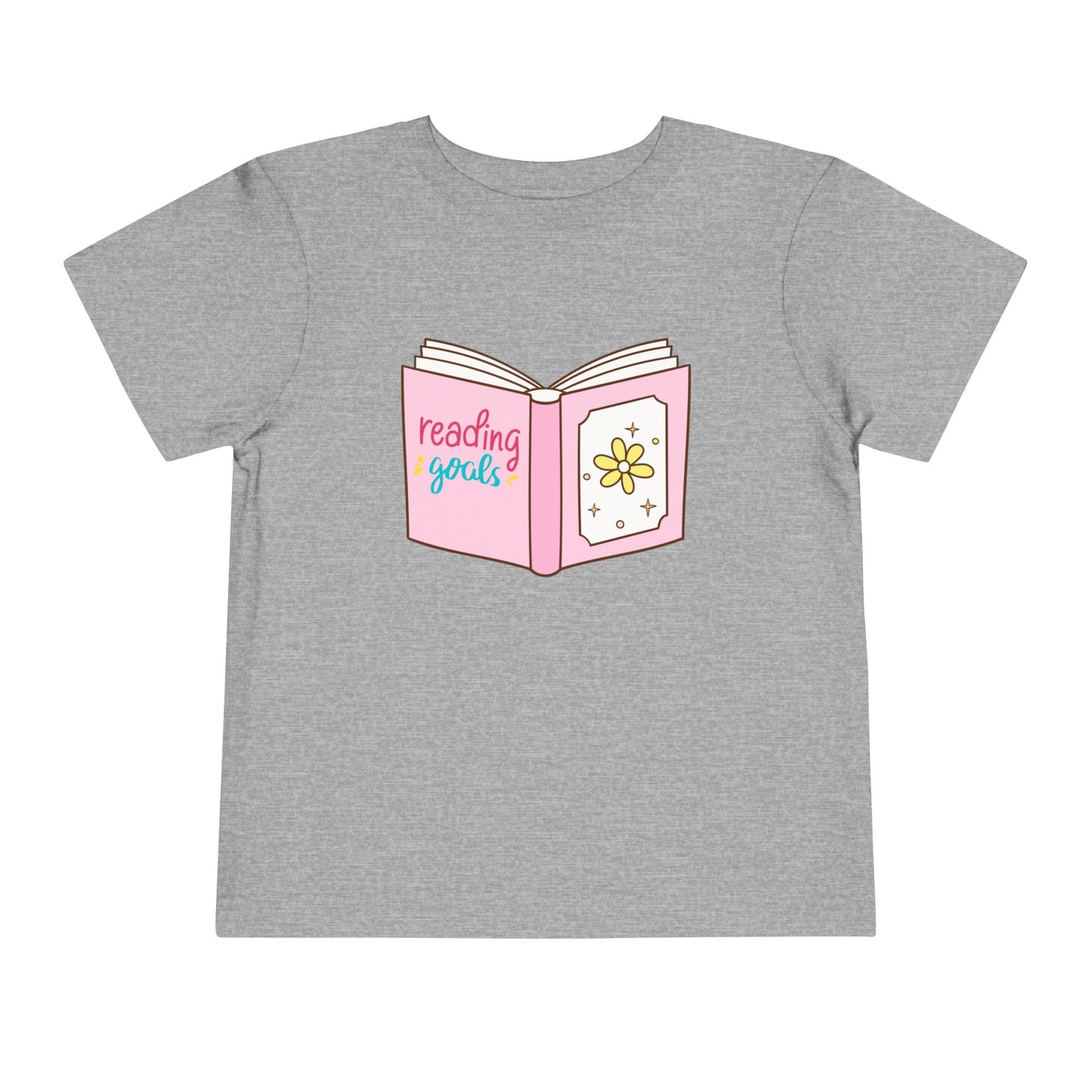 Toddler Reading Goals Tee – Sweet Style for Little Book Lovers