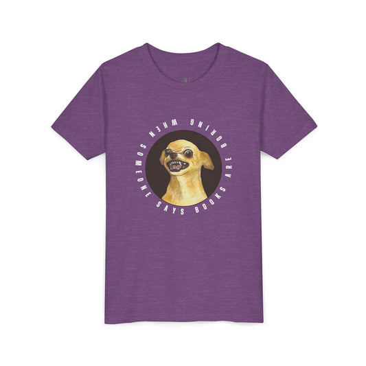 Youth When Someone Says Books Are Boring T-Shirt – Fierce Reader Energy